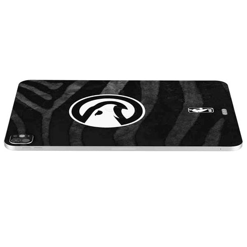 NBA Atlanta Hawks Black Animal Print iPad Pro 13in M4 (2024) Skin