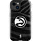 NBA Atlanta Hawks Black Animal Print iPhone 15 Impact Case