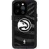 NBA Atlanta Hawks Black Animal Print iPhone 15 Pro Waterproof Case