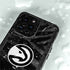 NBA Atlanta Hawks Black Animal Print iPhone 15 Pro Waterproof Case