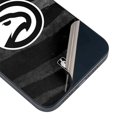 NBA Atlanta Hawks Black Animal Print iPhone 15 Skin