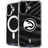 NBA Atlanta Hawks Black Animal Print iPhone 16 Plus MagSafe Case