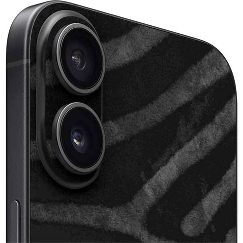 NBA Atlanta Hawks Black Animal Print iPhone 16 Plus Skin