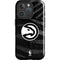 NBA Atlanta Hawks Black Animal Print iPhone 16 Pro Magsafe Impact Case