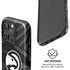 NBA Atlanta Hawks Black Animal Print iPhone 16 Pro Magsafe Impact Case