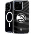 NBA Atlanta Hawks Black Animal Print iPhone 16 Pro Max MagSafe Case