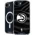 NBA Atlanta Hawks Black Animal Print iPhone 16e MagSafe Case