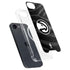 NBA Atlanta Hawks Black Animal Print iPhone 16e MagSafe Case