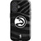 NBA Atlanta Hawks Black Animal Print iPhone 17 Impact Case
