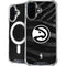 NBA Atlanta Hawks Black Animal Print iPhone 17 MagSafe Case