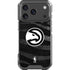 NBA Atlanta Hawks Black Animal Print iPhone 17 Pro Clear Case