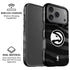 NBA Atlanta Hawks Black Animal Print iPhone 17 Pro Magsafe Impact Case