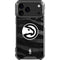 NBA Atlanta Hawks Black Animal Print iPhone 17 Pro Max Clear Case