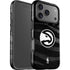 NBA Atlanta Hawks Black Animal Print iPhone 17 Pro Max Impact Case