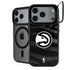 NBA Atlanta Hawks Black Animal Print iPhone 17 Pro Max Kickstand Case