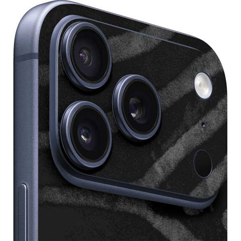 NBA Atlanta Hawks Black Animal Print iPhone 17 Pro Skin