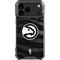 NBA Atlanta Hawks Black Animal Print iPhone 18 Pro Max Clear Case