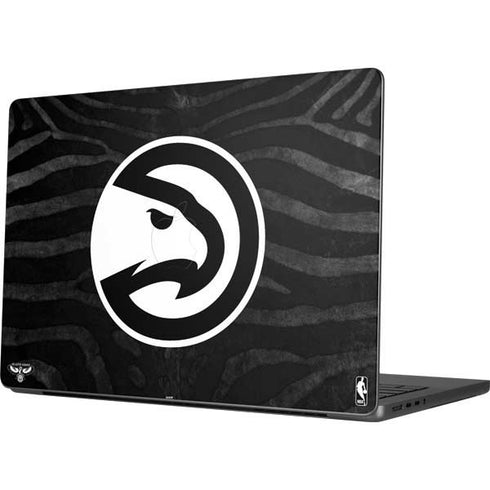 NBA Atlanta Hawks Black Animal Print Apple MacBook Pro 14-inch Skin