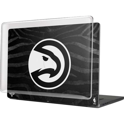 NBA Atlanta Hawks Black Animal Print MacBook Cases