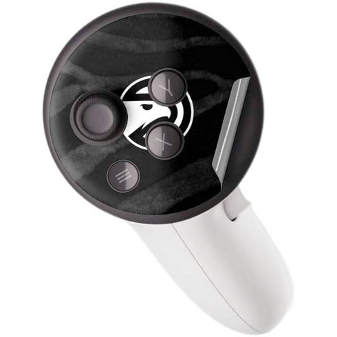 NBA Atlanta Hawks Black Animal Print Meta Quest 3S Skin