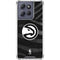 NBA Atlanta Hawks Black Animal Print Moto G 5G (2025) Clear Case