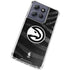 NBA Atlanta Hawks Black Animal Print Moto G 5G (2025) Clear Case