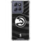 NBA Atlanta Hawks Black Animal Print Moto G Stylus 5G (2025) Clear Case