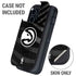 NBA Atlanta Hawks Black Animal Print Otterbox Defender iPhone Skin