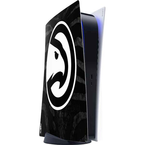 NBA Atlanta Hawks Black Animal Print PlayStation PS5 Skins