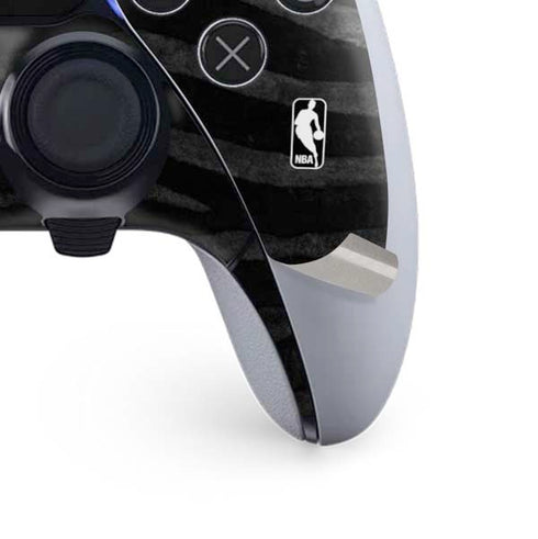 NBA Atlanta Hawks Black Animal Print PS5 DualSense Edge Pro Controller Skin