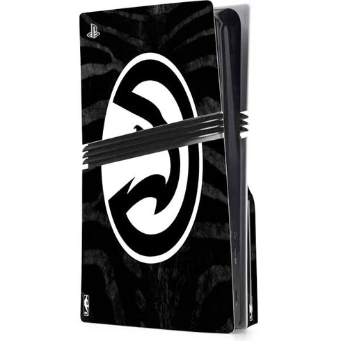 NBA Atlanta Hawks Black Animal Print PlayStation PS5 Skins