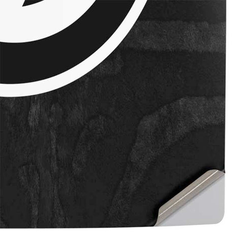 NBA Atlanta Hawks Black Animal Print PS5 Slim Digital Edition Console Skin