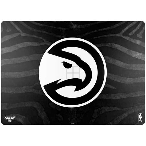 NBA Atlanta Hawks Black Animal Print Surface Laptop 7 13.8in Skin