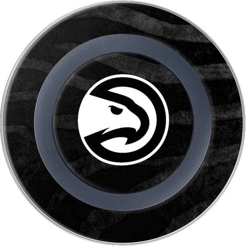 NBA Atlanta Hawks Black Animal Print Wireless Charger Skin