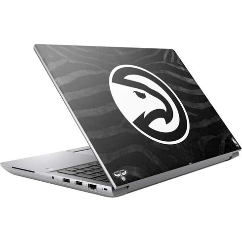 NBA Atlanta Hawks Black Animal Print HP ZBook Fury 16 G10 Skin