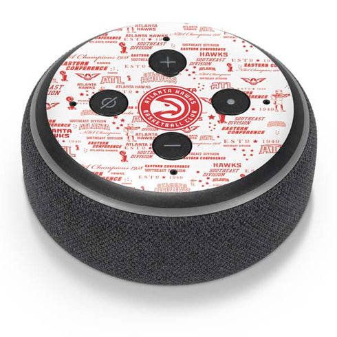 NBA Atlanta Hawks Blast Amazon Echo Dot Skin