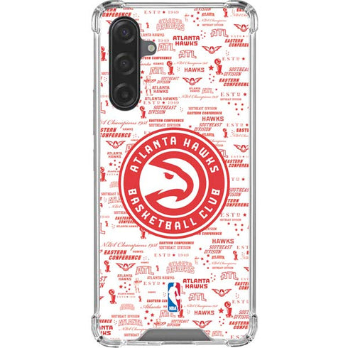 NBA Atlanta Hawks Blast Galaxy A17 Clear Case