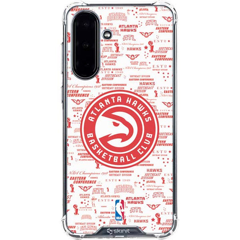 NBA Atlanta Hawks Blast Galaxy A36 5G Clear Case