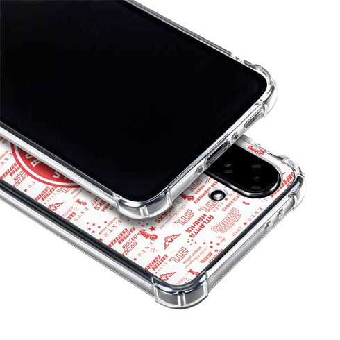 NBA Atlanta Hawks Blast Galaxy A36 5G Clear Case
