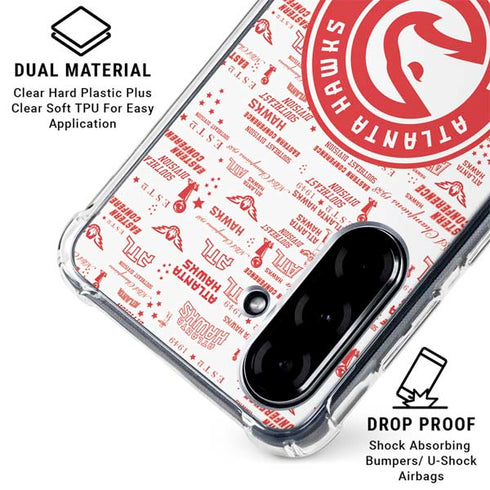 NBA Atlanta Hawks Blast Galaxy A36 5G Clear Case