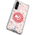 NBA Atlanta Hawks Blast Galaxy S24 FE Clear Case