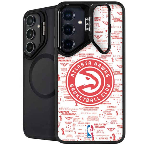 NBA Atlanta Hawks Blast Galaxy S24 Plus Kickstand Case