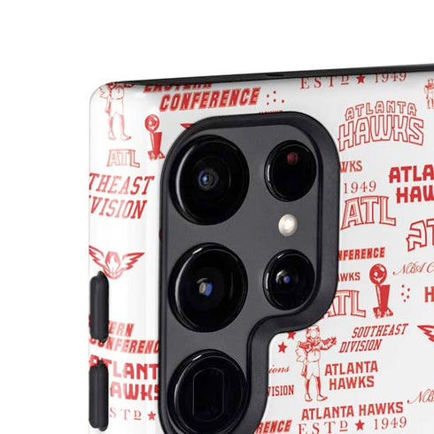 NBA Atlanta Hawks Blast Galaxy S25 Ultra Impact Case