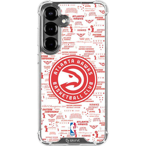 NBA Atlanta Hawks Blast Galaxy S26 Clear Case