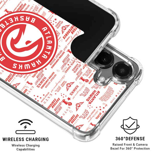 NBA Atlanta Hawks Blast Galaxy S26 Clear Case