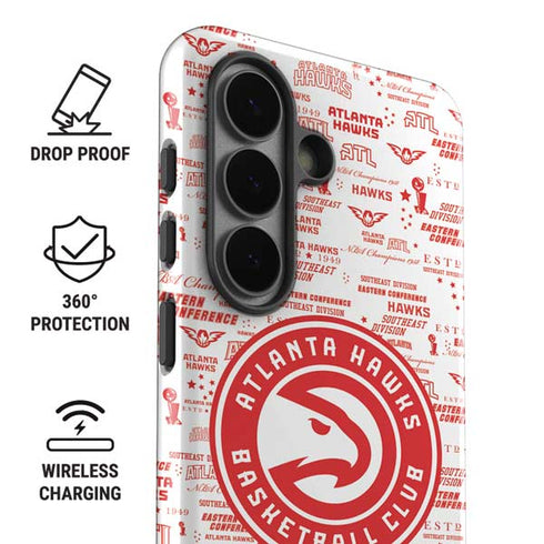 NBA Atlanta Hawks Blast Galaxy S26 Plus Impact Case