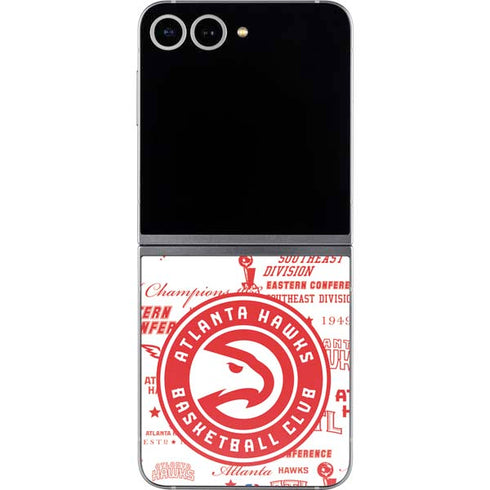 NBA Atlanta Hawks Blast Galaxy Z Flip6 Skin