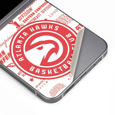 NBA Atlanta Hawks Blast Galaxy Z Flip6 Skin