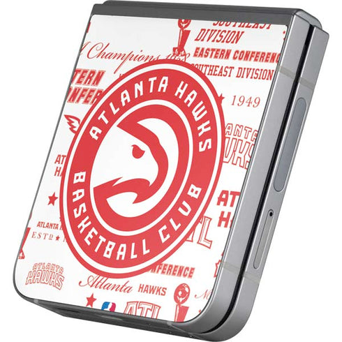 NBA Atlanta Hawks Blast Galaxy Z Flip6 Skin