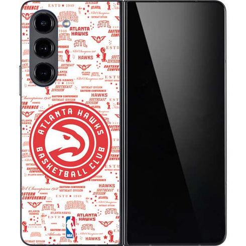 NBA Atlanta Hawks Blast Galaxy Z Fold5 5G Skin